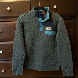 Retro Patagonia Quilted Snap-T Pullover